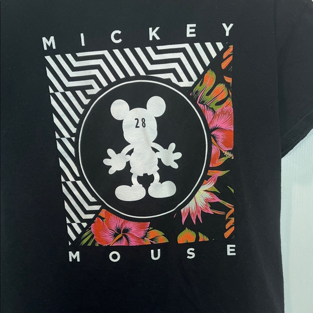 NEFF- Disney Mickey mouse black t-shirt